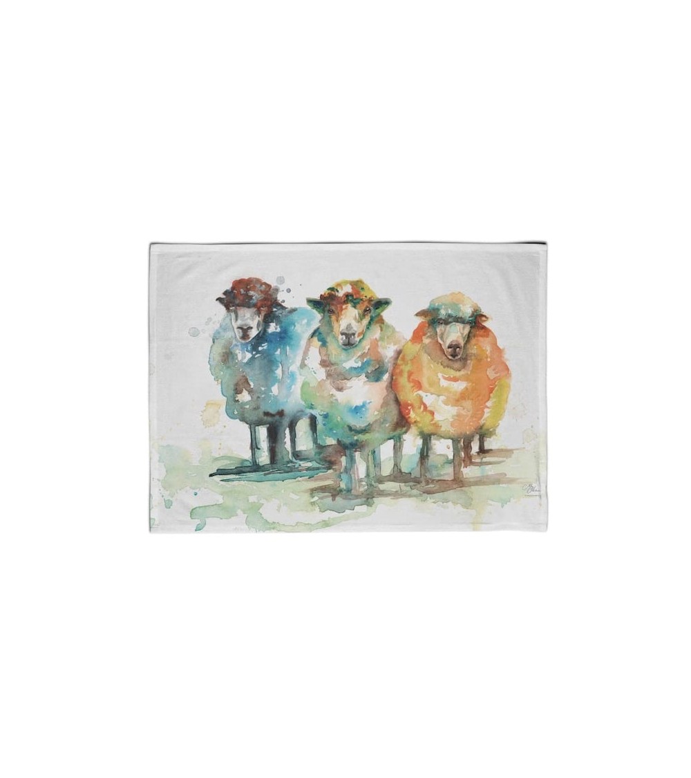 Tea Towel - Sheep Meg Hawkins Art best kitchen hand towels fall funny cute