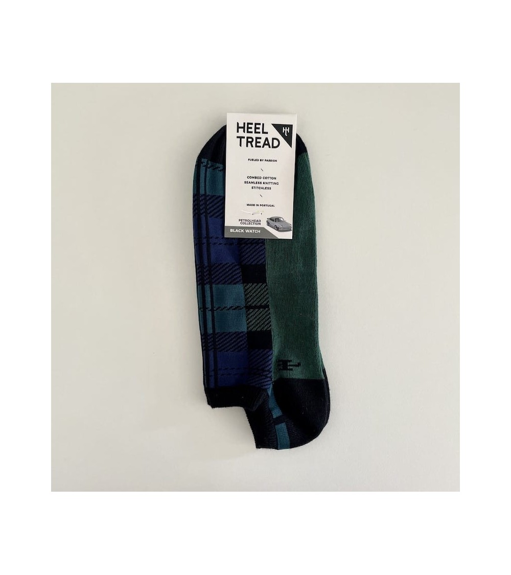 Sneaker Socken - 930 Black Watch Heel Tread socke kuschelsocken für damen lustig herren farbige coole socken