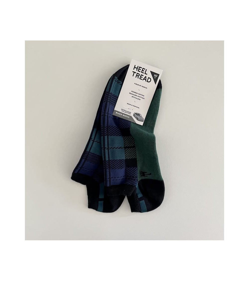 Sneaker Socken - 930 Black Watch Heel Tread socke kuschelsocken für damen lustig herren farbige coole socken