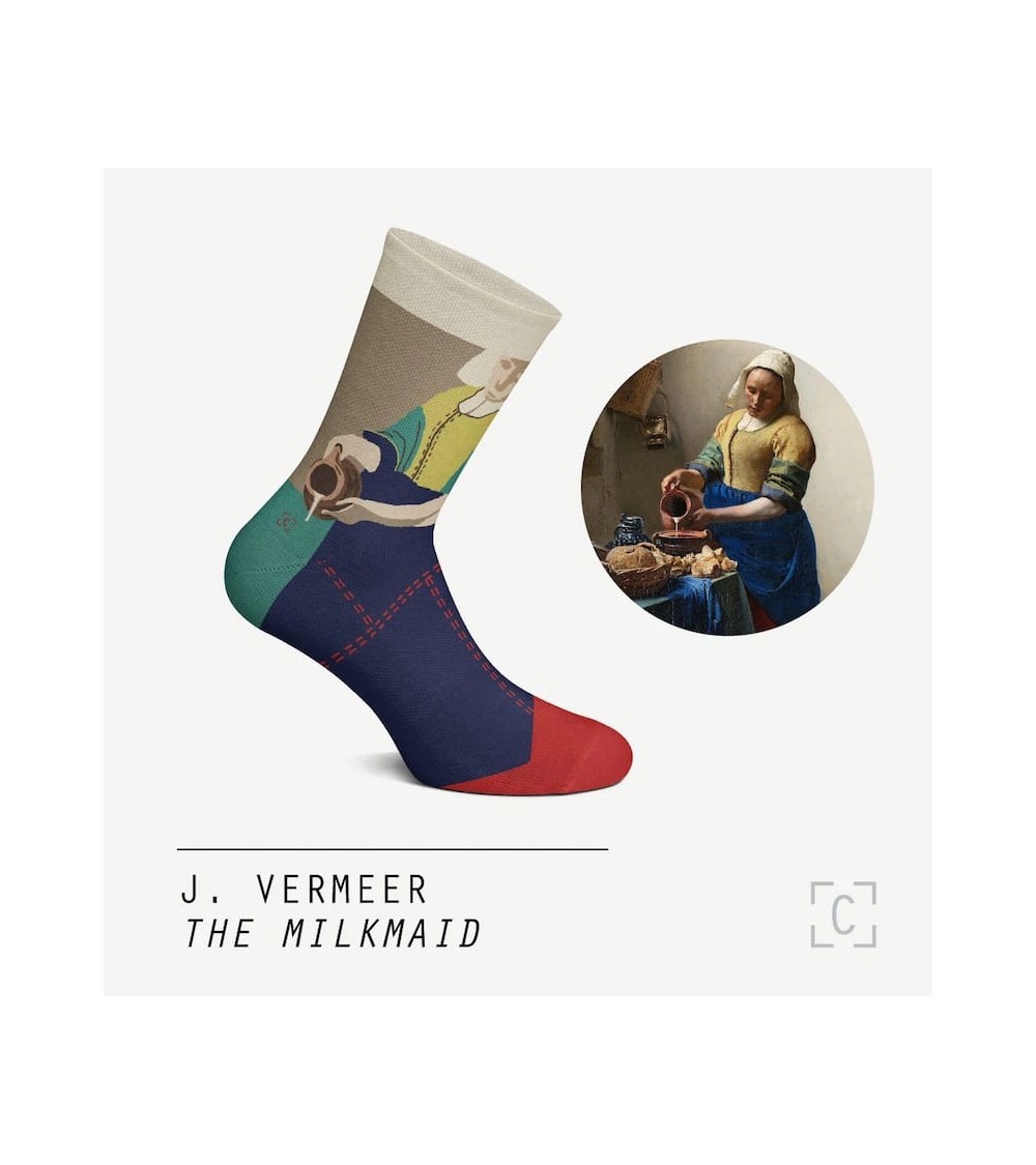 Socks - The Milkmaid Curator Socks funny crazy cute cool best pop socks for women men