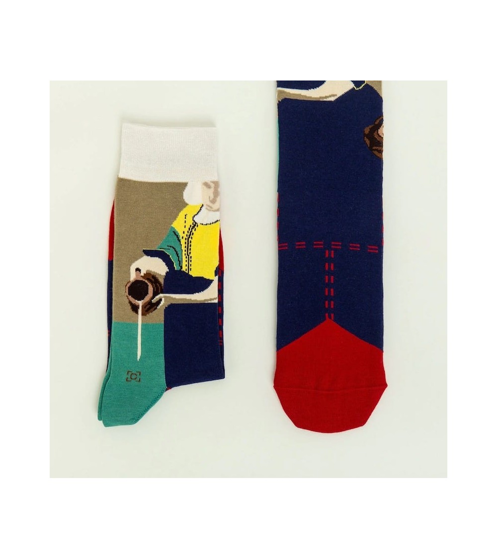 Socks - The Milkmaid Curator Socks funny crazy cute cool best pop socks for women men Socks - The Milkmaid Curator Socks funny crazy cute cool best pop socks for women men