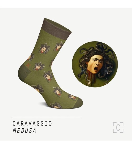 Calzini - Medusa Curator Socks calze da uomo per donna divertenti simpatici particolari