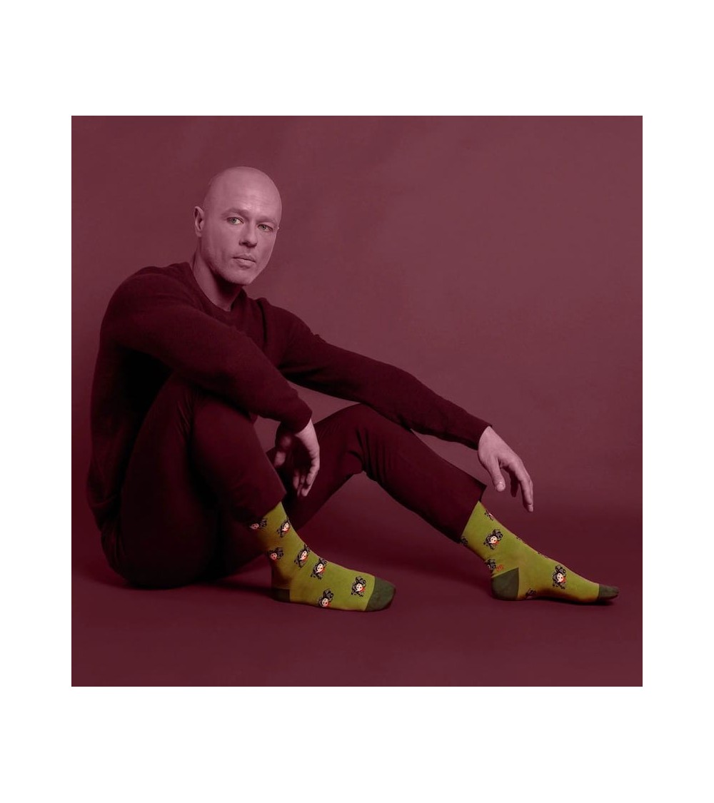 Calzini - Medusa Curator Socks calze da uomo per donna divertenti simpatici particolari