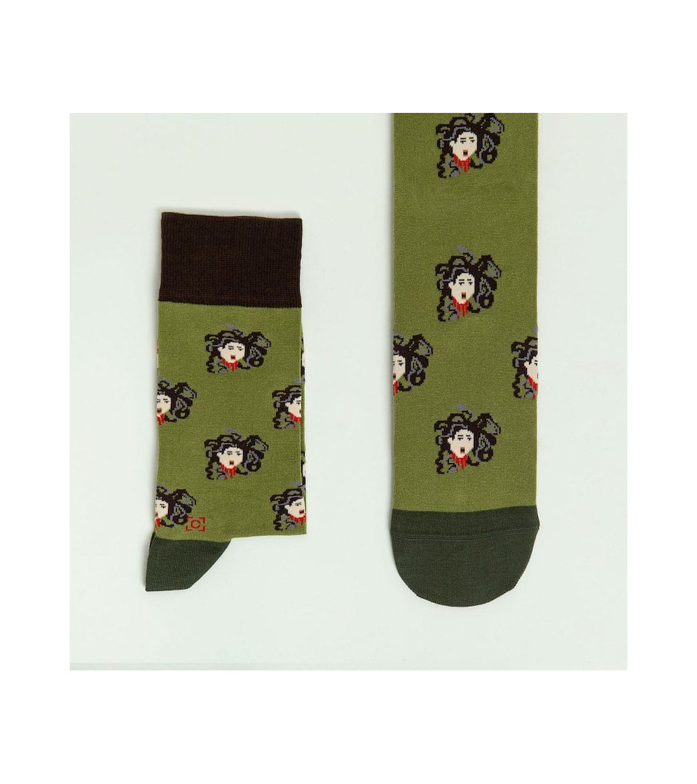 Calzini - Medusa Curator Socks calze da uomo per donna divertenti simpatici particolari