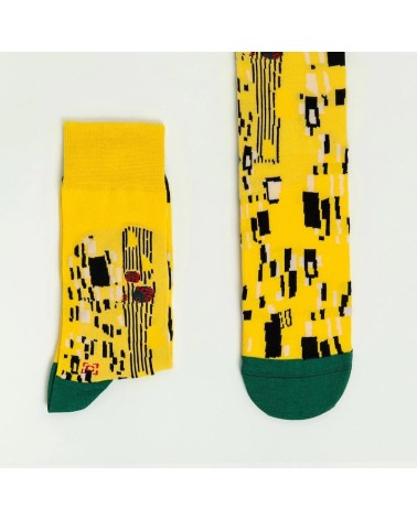 Chaussettes - Le Baiser Curator Socks jolies chausset pour homme femme fantaisie drole originales