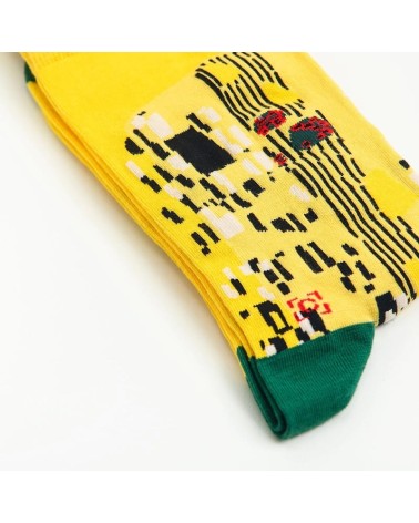 Chaussettes - Le Baiser Curator Socks jolies chausset pour homme femme fantaisie drole originales