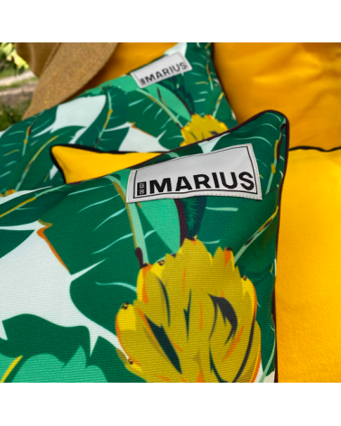 Abaca - Outdoor Cushion cover 45x45 cm Où est Marius decorative cushions outdoor furniture