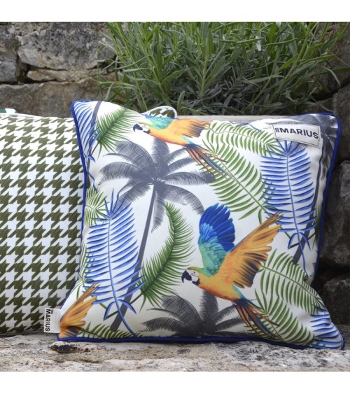 Aras - Outdoor cushion 45x45 cm Où est Marius decorative cushions outdoor furniture