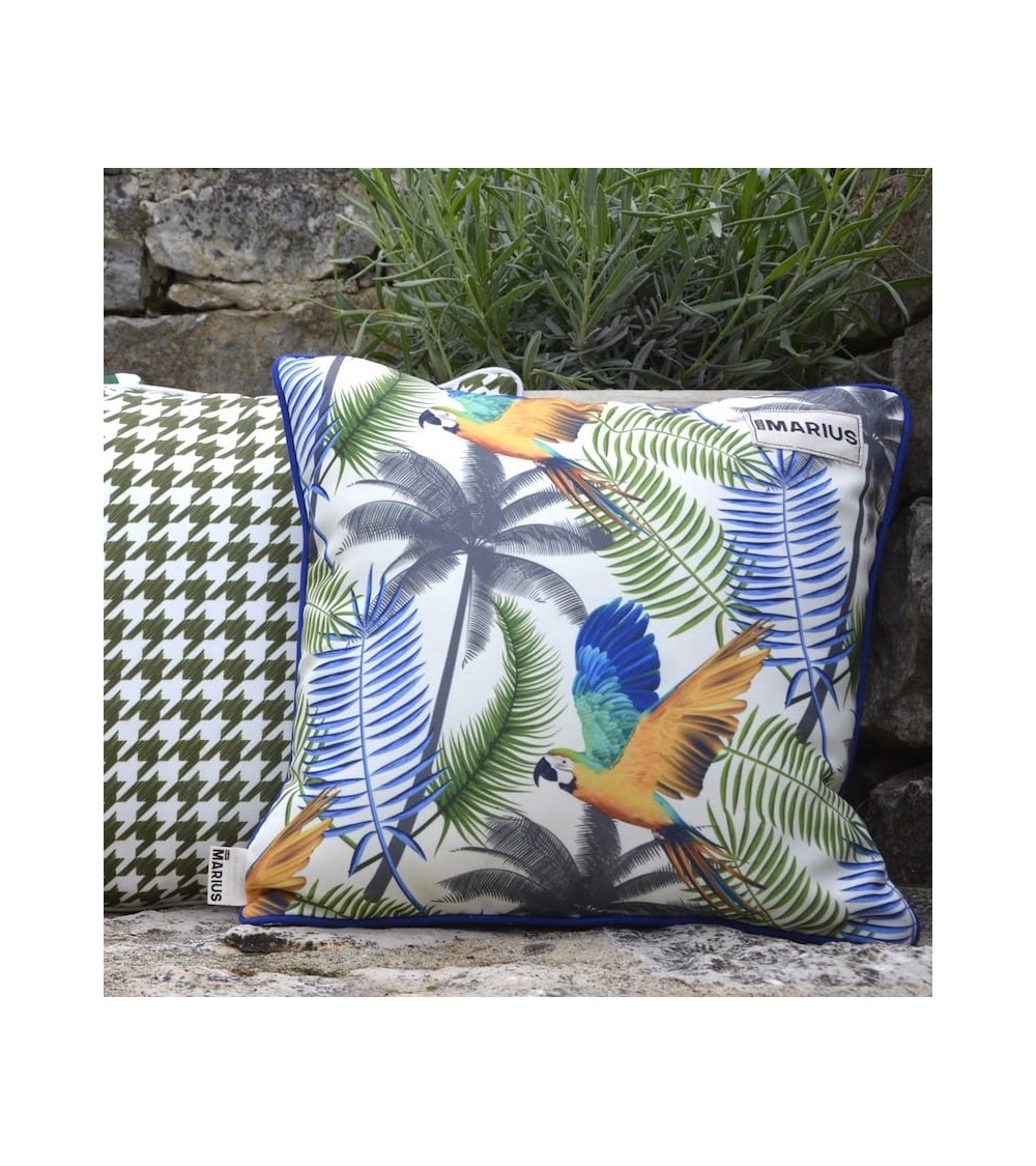 Aras - Housse de coussin pour extérieur Où est Marius exterieur imperméable salon chaise de jardin deco