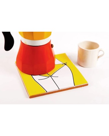 Bikini - Ceramic trivet Bussoga
