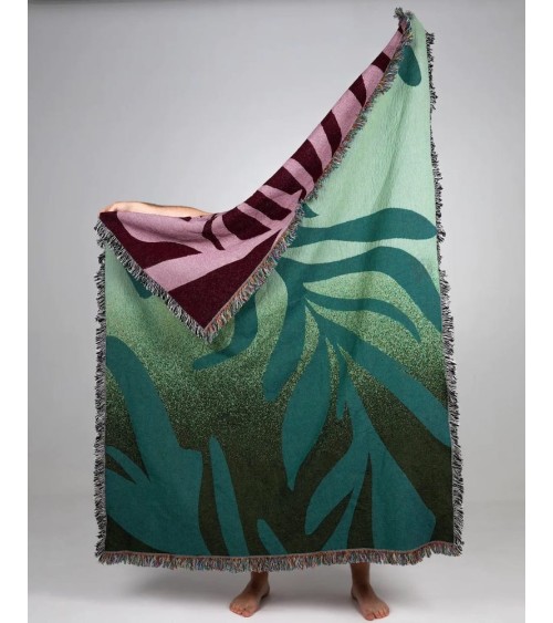 The Amazonia - Coperta in cotone Mad Marie di qualità per divano coperte plaid