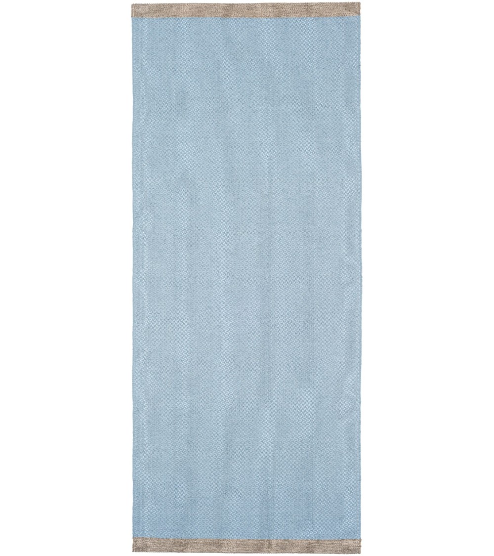 Tapis Vinyle - SHADE Bleu Brita Sweden plastique d exterieur de salon cuisine devant évier entrée couloir pour terrasse lavable