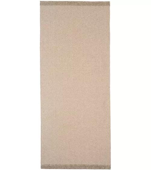 Tapis Vinyle - SHADE Beige Brita Sweden tapis scandinave en vinyle lavable en machine de cuisine exterieur salon couloir