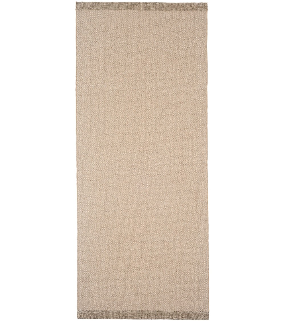 Vinyl Teppich - SHADE Beige Brita Sweden küchenteppich küchenläufer waschbar waschbarer outdoor teppich Teppichläufer balkon