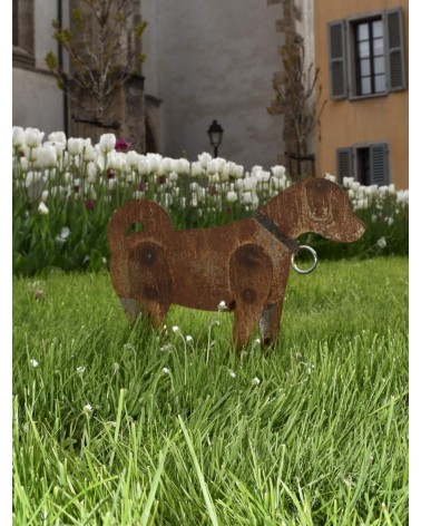 Appenzeller Sennenhund - Gartenfigur, Gartendeko Rost Emil Neff balkondeko gartendekofiguren wetterfest kaufen