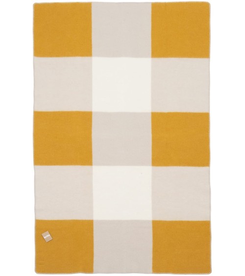 Coperta di lana - POP Yellow Brita Sweden Coperte e Plaid design svizzera originale