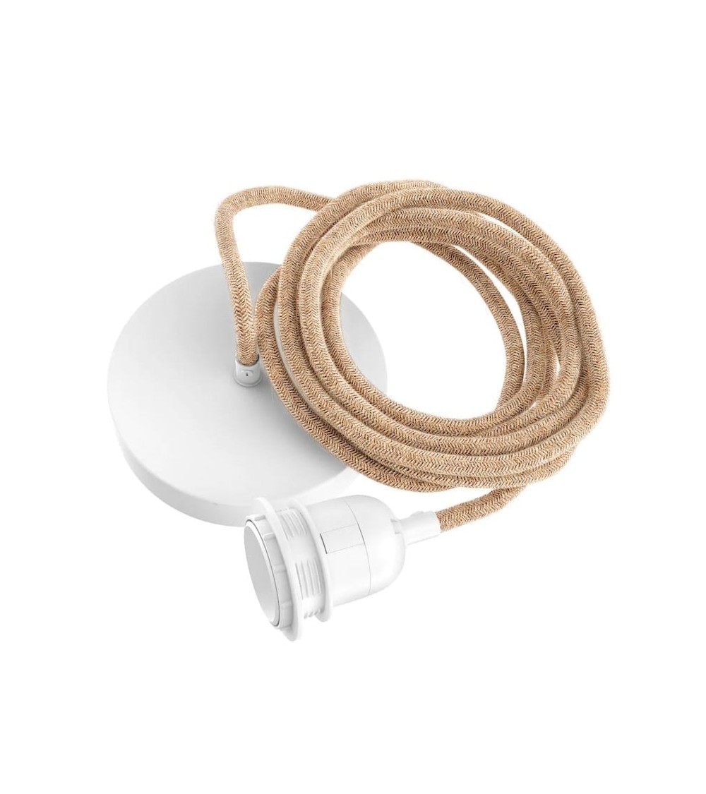 HANG-1 Ficelle - Lampe suspension luminaire, plafonnier Hoopzi Kitatori Suisse