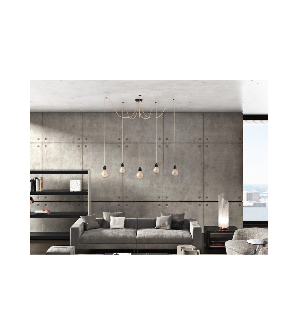 HANG-5 Twine - 5 light Pendant lighting, ceiling light kit Hoopzi