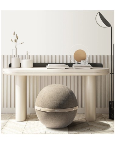 Bloon Original Taupe - Sedia ergonomica Bloon Paris palla da seduta pouf gonfiabile