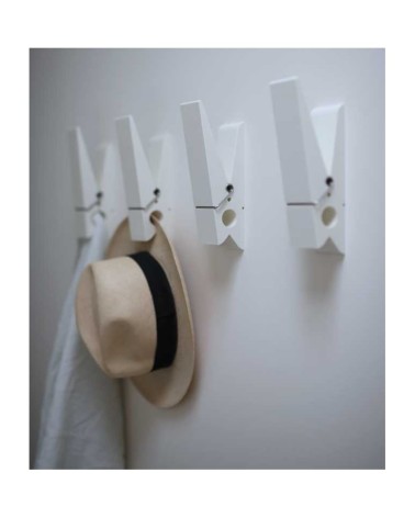 Pince Alors - White - Wall coat hook SwabDesign