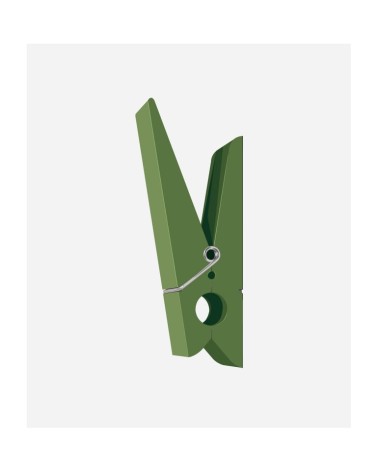 Pince Alors - Vert - Patère murale design SwabDesign Kitatori suisse