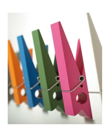 Pince Alors - Vert - Patère murale design SwabDesign Kitatori suisse
