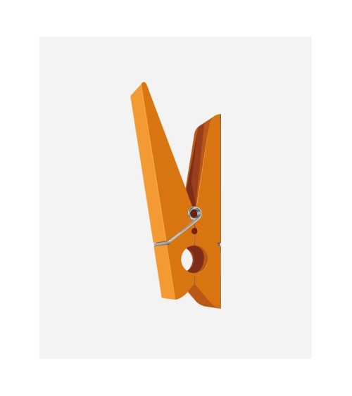 Pince Alors - Orange - Kleiderhaken SwabDesign Kitatori Schweiz kaufen