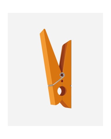 Pince Alors - Orange - Wall coat hook SwabDesign