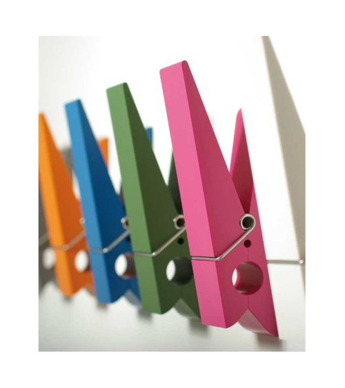 Pince Alors - Arancione - Appendiabiti da parete SwabDesign