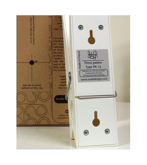 Pince Alors - Arancione - Appendiabiti da parete SwabDesign