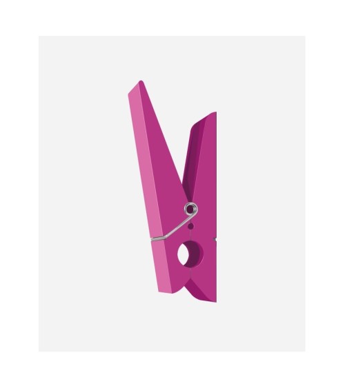 Wall coat hook - Pince Alors ! - Pink SwabDesign Coat Racks & Hooks design switzerland original