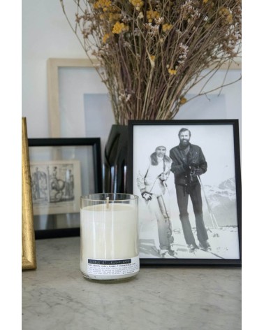 Bougie Parfumée - Michèle & Jean-Pierre  artisanale maison originale naturelle suisse