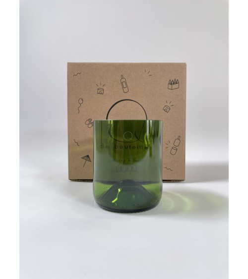 Short Drink Glas (x4) - Débattre Q de Bouteilles spezielle schöne farbige Trinkgläser Weingläser spülenmaschinenfest kaufen
