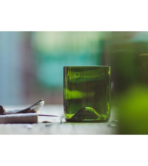 Short Drink Glas (x4) - Débattre Q de Bouteilles spezielle schöne farbige Trinkgläser Weingläser spülenmaschinenfest kaufen