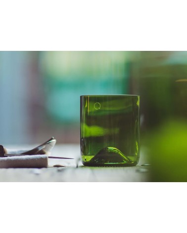 Short Drink Glas (x4) - Débattre Q de Bouteilles spezielle schöne farbige Trinkgläser Weingläser spülenmaschinenfest kaufen