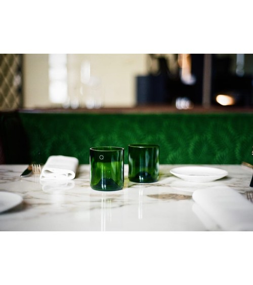Short Drink Glas (x4) - Débattre Q de Bouteilles spezielle schöne farbige Trinkgläser Weingläser spülenmaschinenfest kaufen
