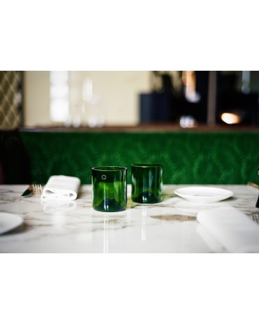 Short Drink Glas (x4) - Débattre Q de Bouteilles spezielle schöne farbige Trinkgläser Weingläser spülenmaschinenfest kaufen