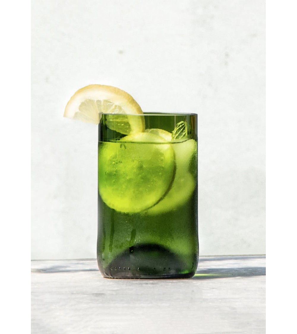 4 Bicchieri da cocktail - Débattre Q de Bouteilles moderni colorati particolari