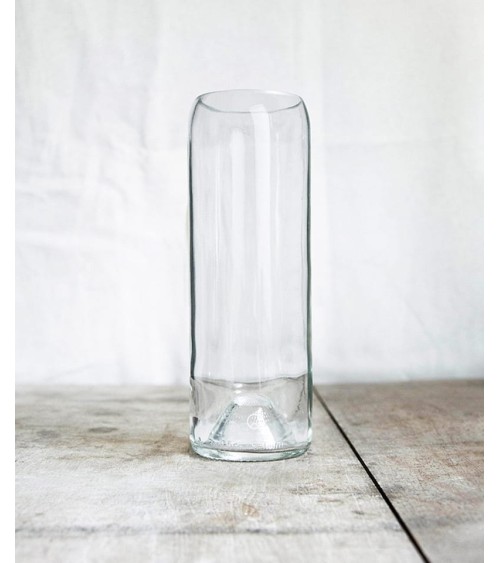 Glass flower vase - Danser Q de Bouteilles table flower living room vase kitatori switzerland