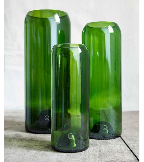Vaso di vetro - Débattre Q de Bouteilles vasi eleganti per interni per fiori decorativi design kitatori svizzera
