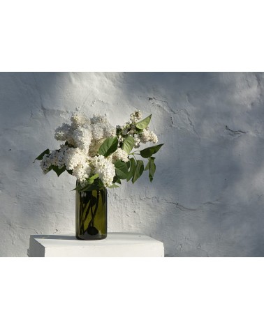 Vaso di vetro - Rire Q de Bouteilles vasi eleganti per interni per fiori decorativi design kitatori svizzera