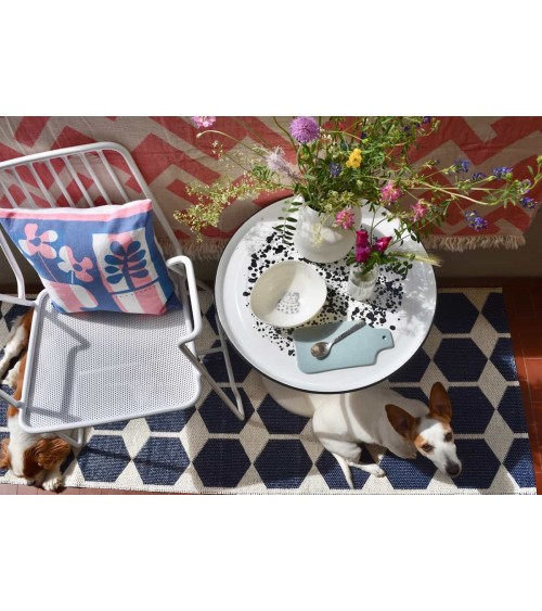 Vinyl Teppich - ANNA Denim Brita Sweden outdoor tepiche wetterfest wohnzimmer küchenteppich waschbar küchenläufer kaufen