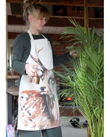 Kochschürze - Hirsch Meg Hawkins Art koch schürzen grill fondue schürze lustige küche mama kaufen