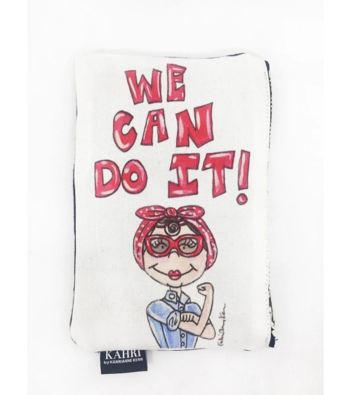 Porte monnaie - Citation de Rosie la riveteuse KAHRI tendance original kitatori suisse
