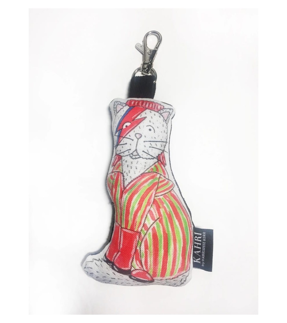 Charm für Tasche - Mini Bowie-Katze KAHRI trendig schweiz kaufen kitatori