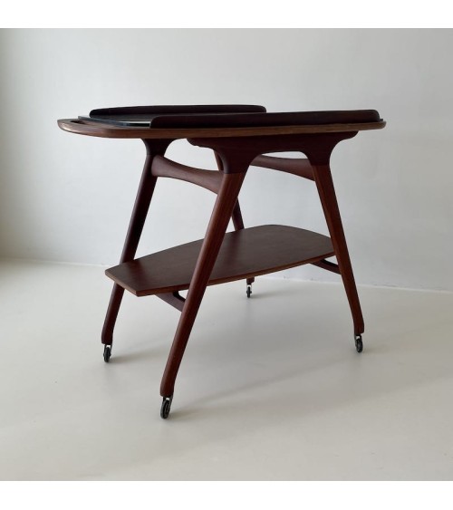 Desserte scandinave vintage à roulettes - Années 60 Vintage by Kitatori Kitatori - Concept Store d'Art et de Design design su...