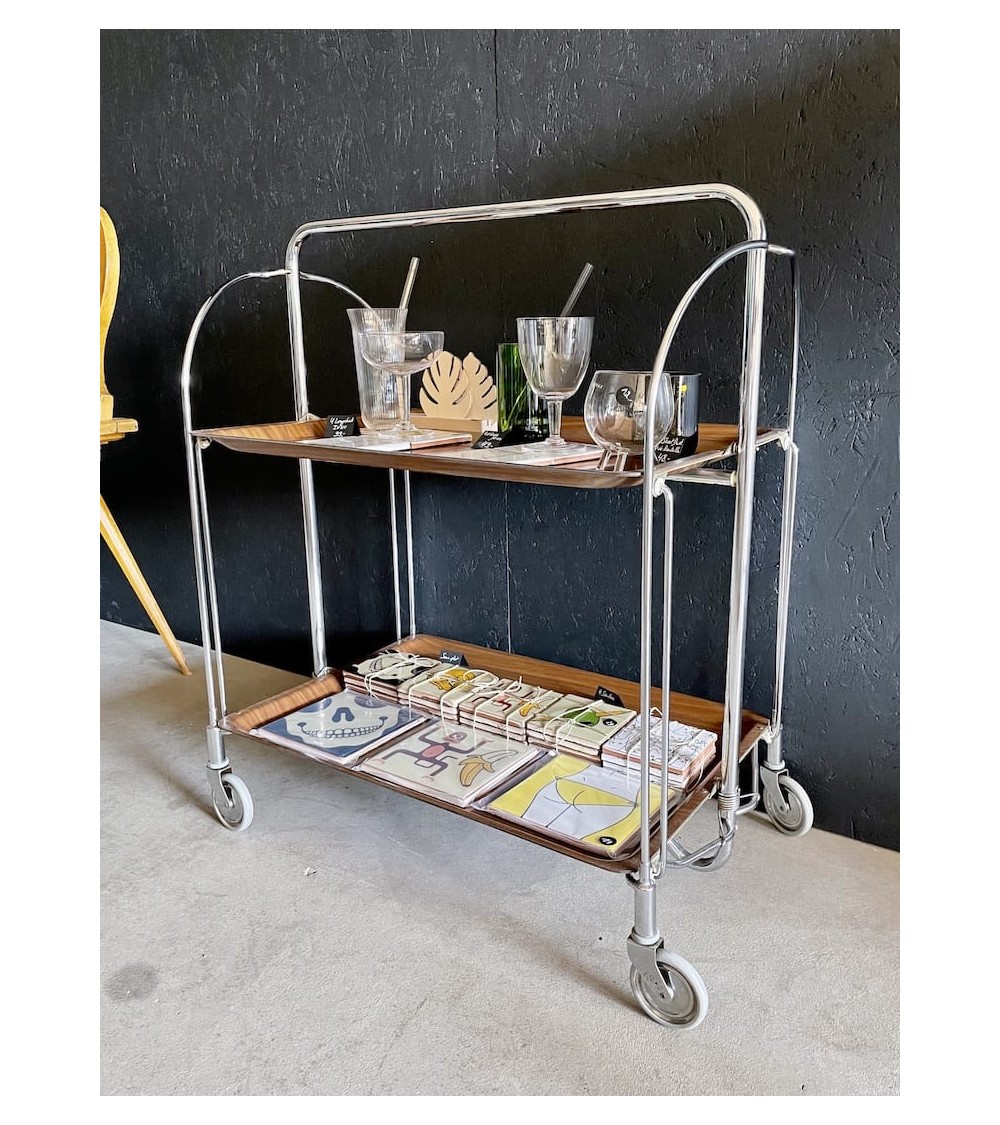 Carrello di servizio Vintage - Gerlinol - Anni '70 Vintage by Kitatori Kitatori.ch - Concept Store di arte e design design sv...