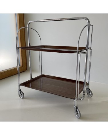 Vintage 70's Serving Trolley - Gerlinol Vintage by Kitatori Kitatori.ch - Art and Design Concept Store design switzerland ori...