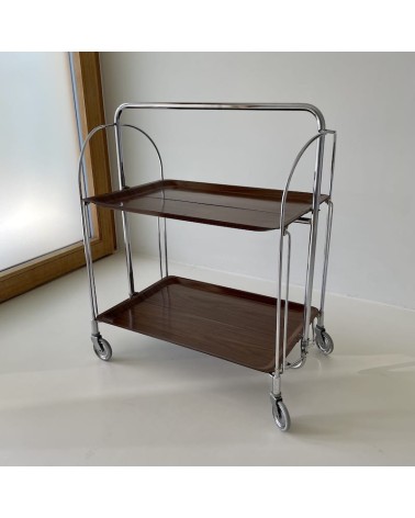 Vintage 70's Serving Trolley - Gerlinol Vintage by Kitatori Kitatori.ch - Art and Design Concept Store design switzerland ori...