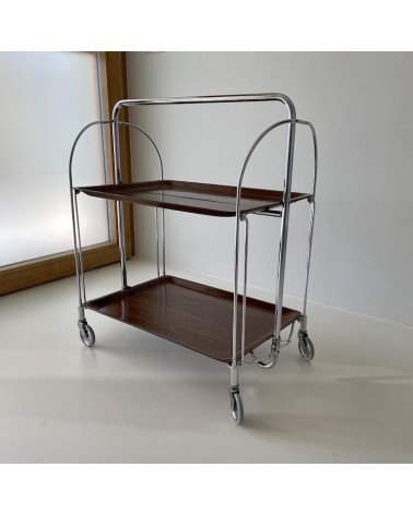 Vintage 70's Serving Trolley - Gerlinol Vintage by Kitatori Kitatori.ch - Art and Design Concept Store design switzerland ori...